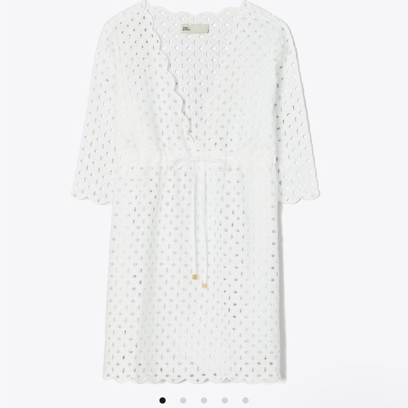 Tory Burch Eyelet Dress S - Picture 2 of 4